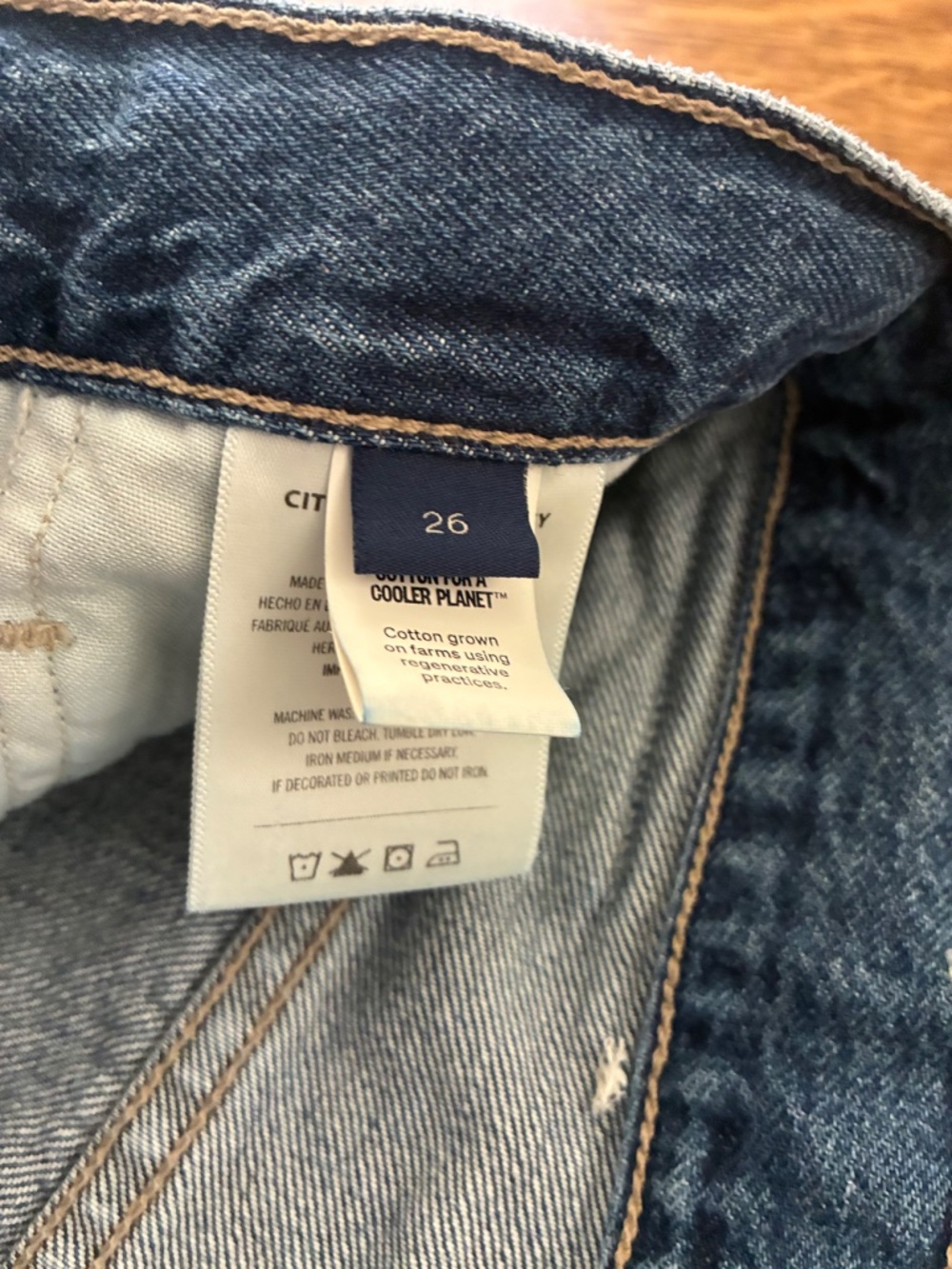 CITIZENS OF HUMANITY BRYNN DRAWSTRING JEAN SIZE 26 - Picture 4 of 7